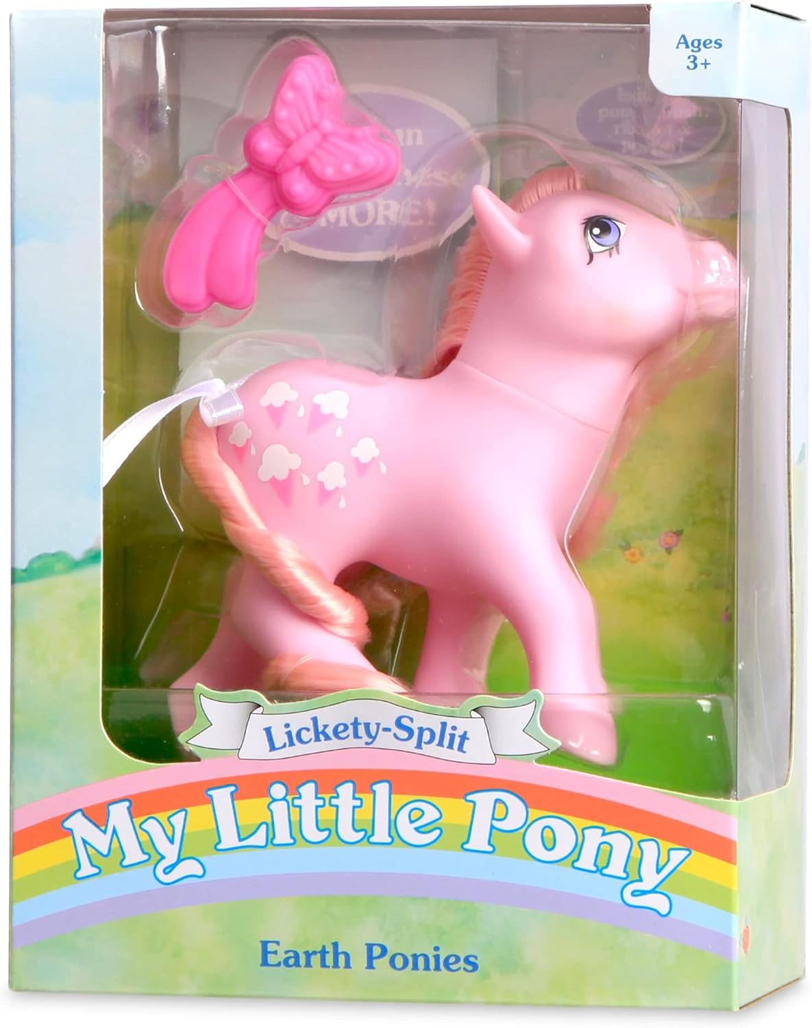Basic Fun 35288 My Little Pony 35288 Lickety Split Classic Pony, For Boys And Girls Aged 3 Years And Up, Red Single