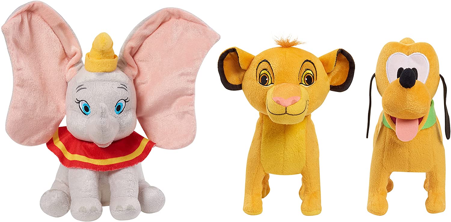 Disney- Característica Felpa, Color Naranja (Just Play Products 11522-000-1A-004-HT0