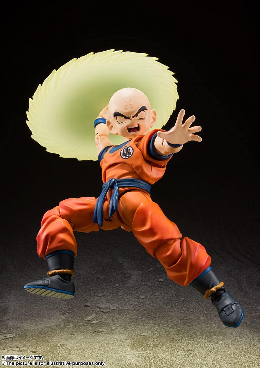Tamashi Nations - DragonBall Z - Krillin Earth's Strongest Man, Bandai Spirits S.H.Figuarts