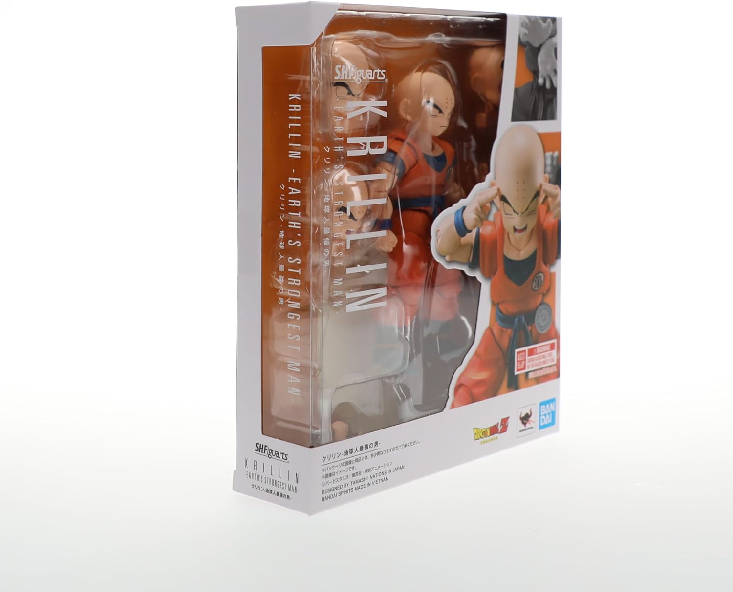Tamashi Nations - DragonBall Z - Krillin Earth's Strongest Man, Bandai Spirits S.H.Figuarts