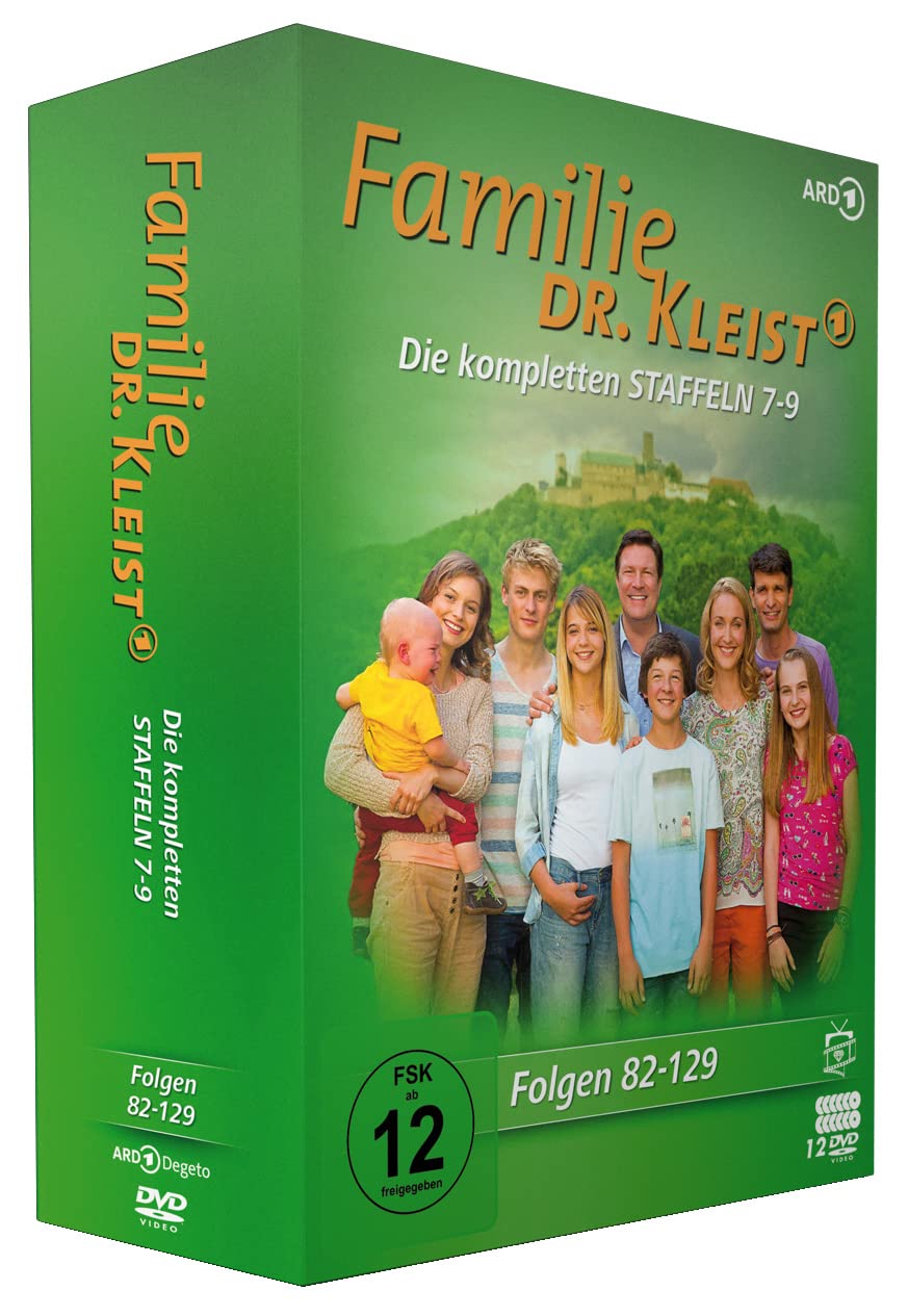Familie Dr. Kleist - Die kompletten Staffeln 7-9 (Folgen 82-129) (12 DVDs) (Fernsehjuwelen