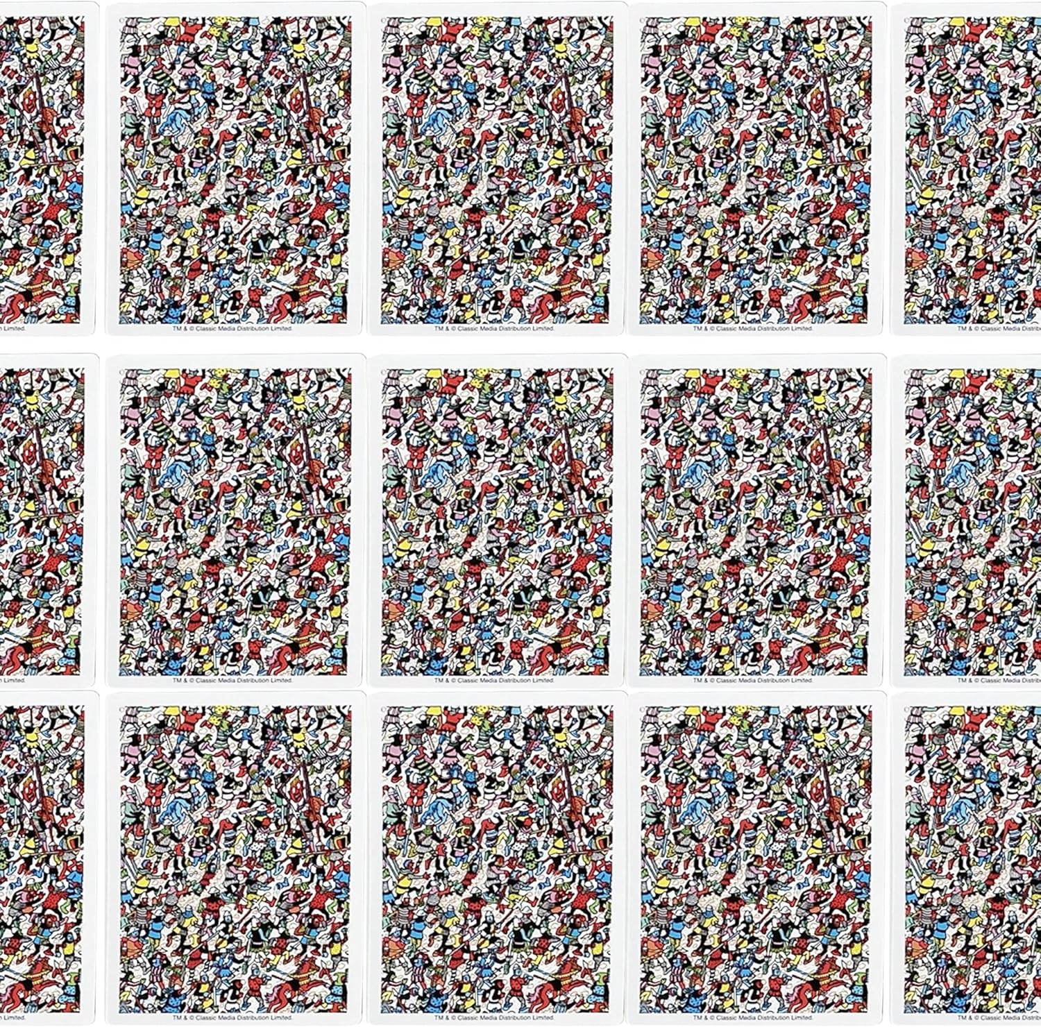 Paul Lamond 4015 Where's Waldo/Where's Wally Card Game