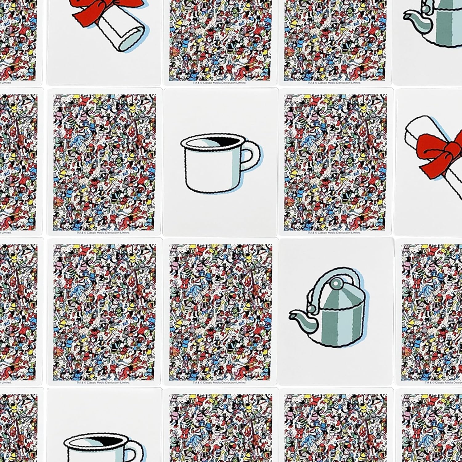 Paul Lamond 4015 Where's Waldo/Where's Wally Card Game