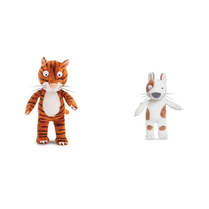 AURORA Room on The Broom Cat Plush, Orange & Gruffalo, 60353, Room on the Broom Frog, 7In, Soft Toy, Green