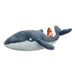 AURORA Snail and The Whale Soft Toy, 61238, 7in, Grey, for Fans of The Book by Julia Donaldson and Axel Scheffler, Blue