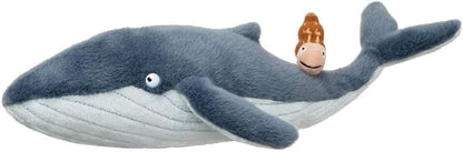 AURORA Snail and The Whale Soft Toy, 61238, 7in, Grey, for Fans of The Book by Julia Donaldson and Axel Scheffler, Blue