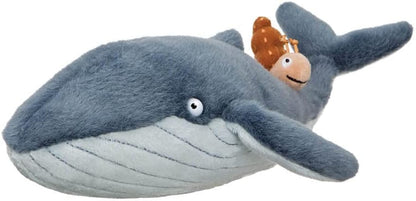 AURORA Snail and The Whale Soft Toy, 61238, 7in, Grey, for Fans of The Book by Julia Donaldson and Axel Scheffler, Blue