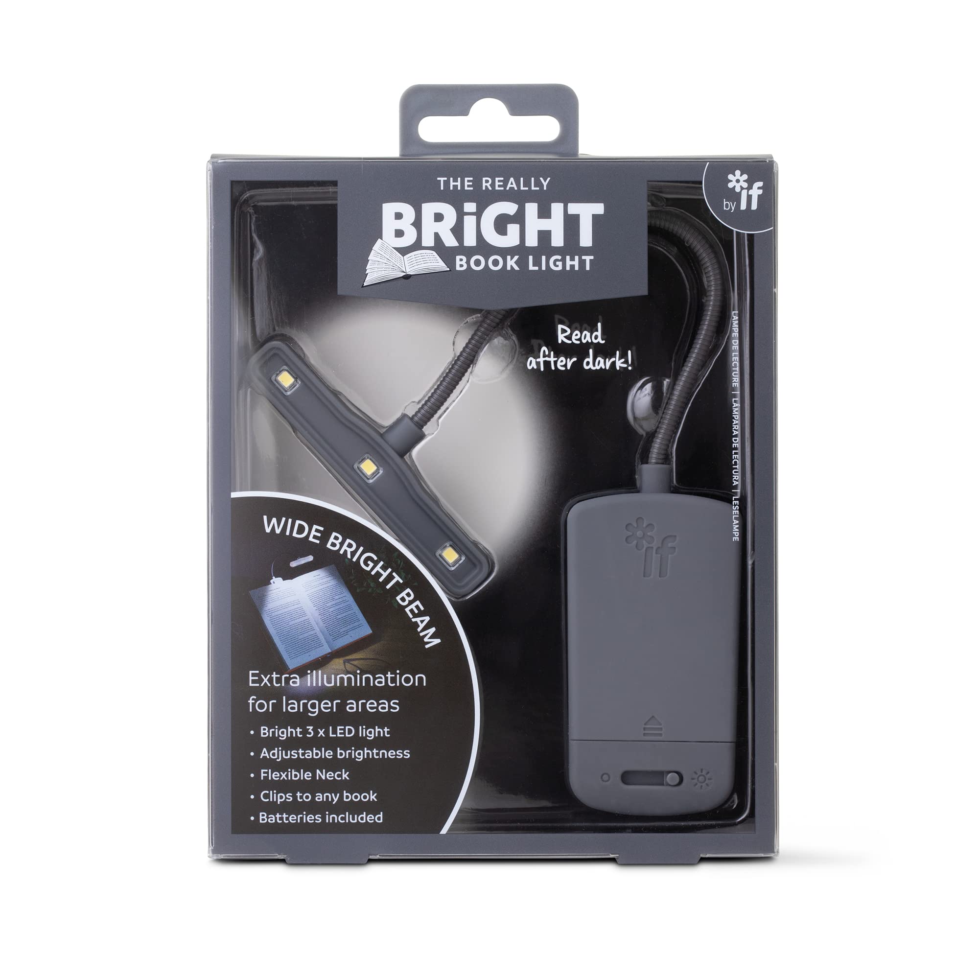 The Really Bright Book Light - Gray,39901 Grey