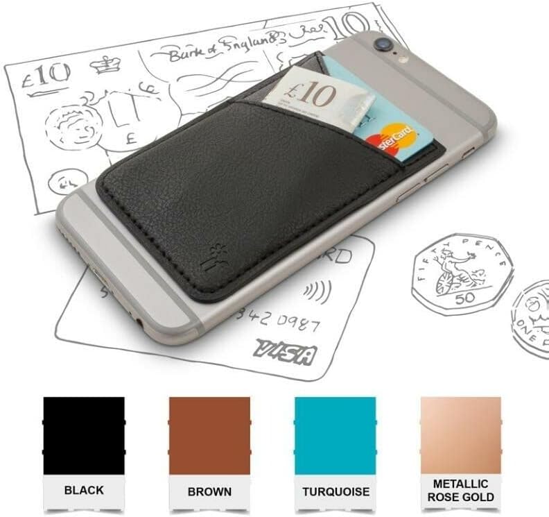 If Bookaroo Phone Pocket, Accessory Credit Card Case, 10 cm, Black