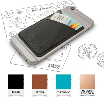If Bookaroo Phone Pocket, Accessory Credit Card Case, 10 cm, Black