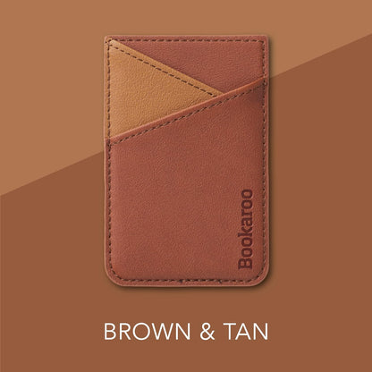 IF Bookaroo Pocket, Phone Accessory Credit Card Case, 10 cm, Brown