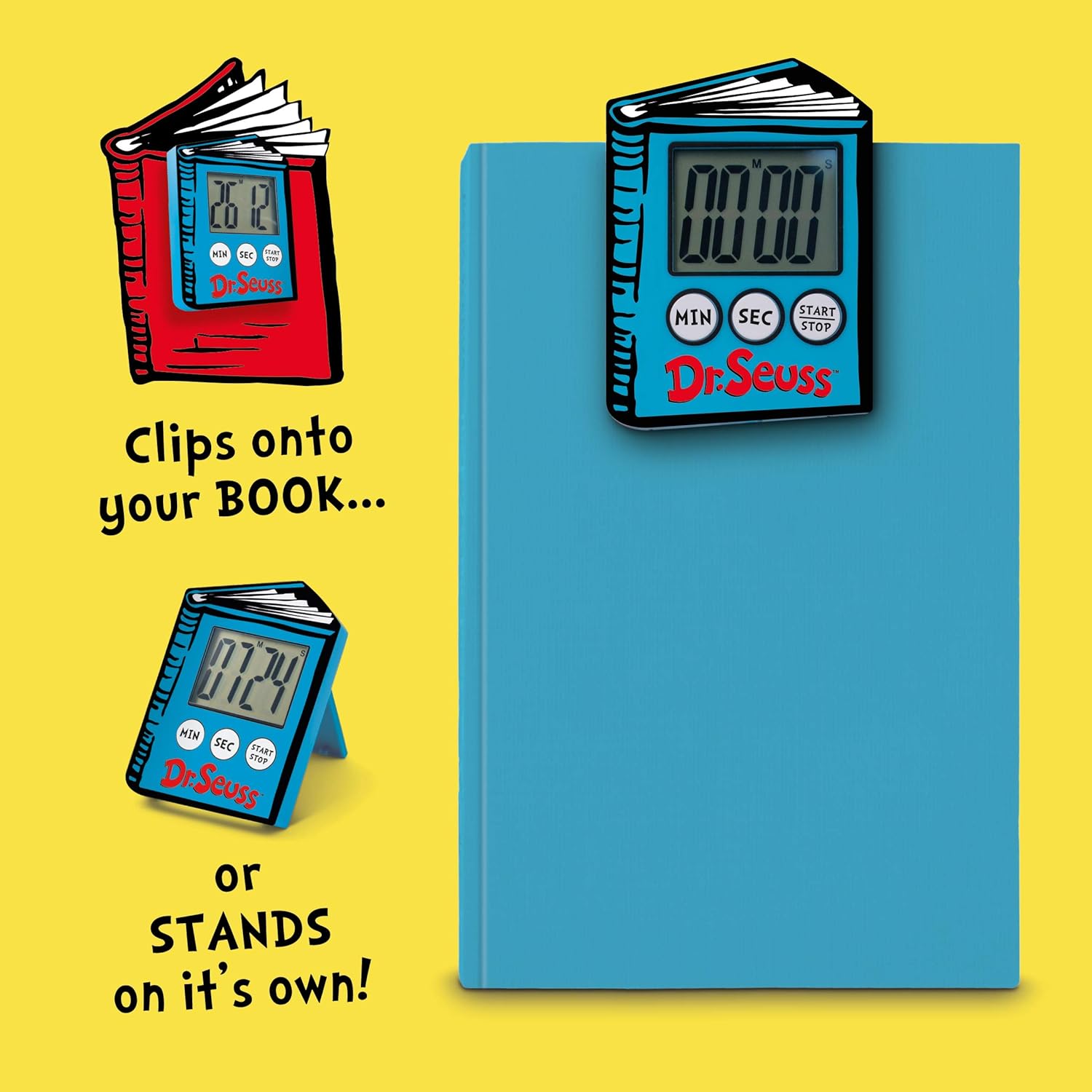 IF Dr. Seuss Children's Reading Timer, Blue
