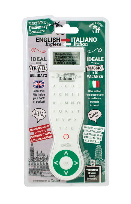 Electronic Dictionary Bookmark-Italian English