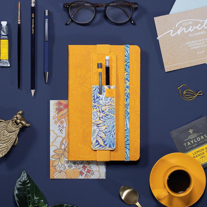 IF V & A Bookaroo Pen Pouch Morris Tulip & Willow, Yellow, One Size