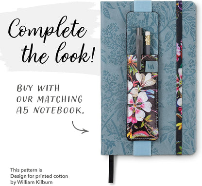 IF V & A Bookaroo Pen Pouch Kilburn Black Floral, One Size