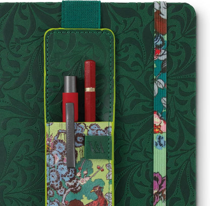 IF V & A Bookaroo Pen Pouch Sundour Pheasant, Green