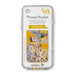 IF V & A Bookaroo Phone Pocket Morris Tulip & Willow,Yellow,One Size