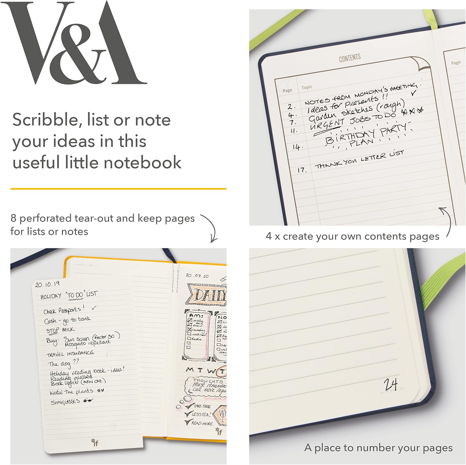 V&A Bookaroo (A5) Journal