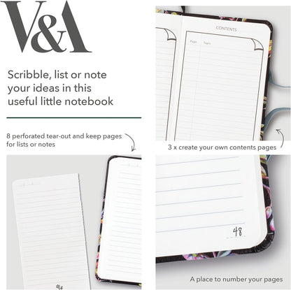 IF V & A Bookaroo Journal A6 Sundour Pheasant, Green, One size