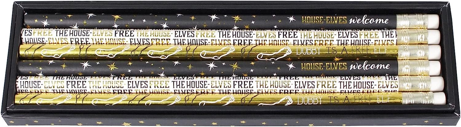 Harry Potter - Stationery & Notebooks - Harry Potter Set of 6 Pencils - Dobby