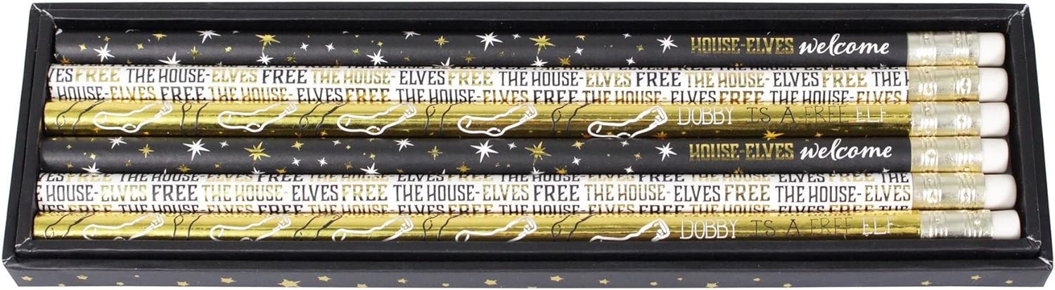 Harry Potter - Stationery & Notebooks - Harry Potter Set of 6 Pencils - Dobby