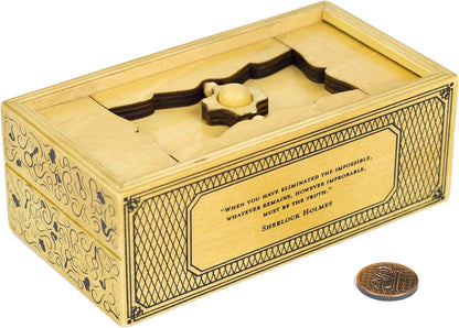 Herrschners-SH4351 Case of The Treasury Safe , Multicolor, único (Professor Puzzle SH0674US