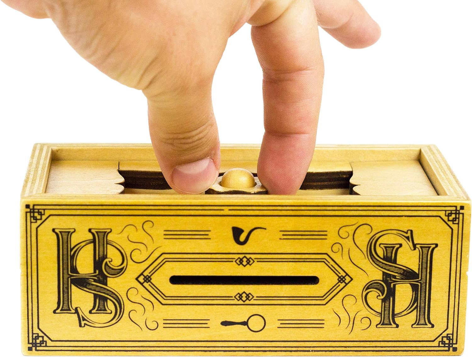Herrschners-SH4351 Case of The Treasury Safe , Multicolor, único (Professor Puzzle SH0674US