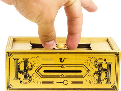 Herrschners-SH4351 Case of The Treasury Safe , Multicolor, único (Professor Puzzle SH0674US