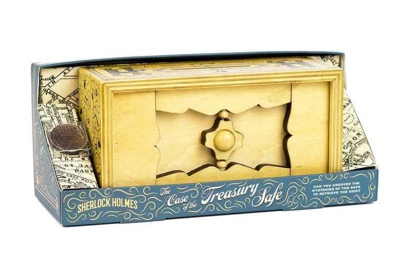Herrschners-SH4351 Case of The Treasury Safe , Multicolor, único (Professor Puzzle SH0674US