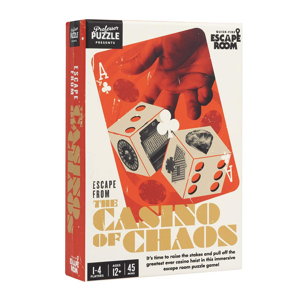 Escape from The Casino of Chaos - Escape Room Game - Multiplayer Brain-Teasing Game / Escape The Room Game by Professor Puzzle.