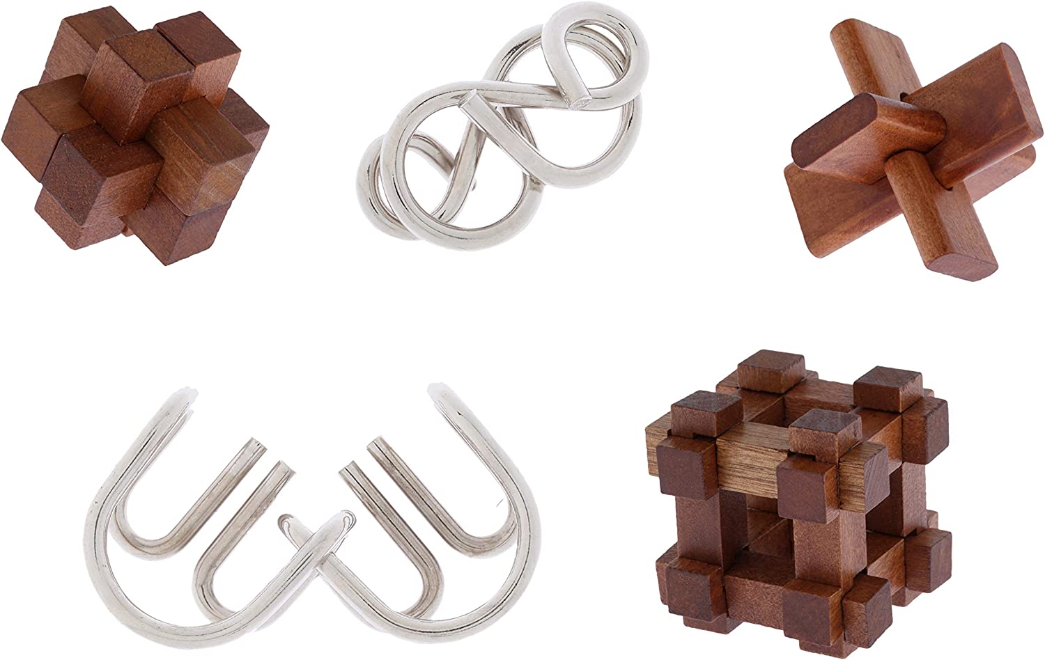 Great Minds Set of 5 Puzzles (Men