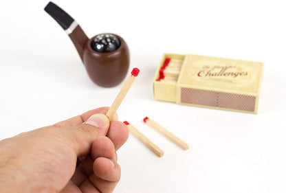 Professor Puzzle USA, Inc.- SH3944 Case of The Smoking Pipe, Color marrón, único (SH0413US
