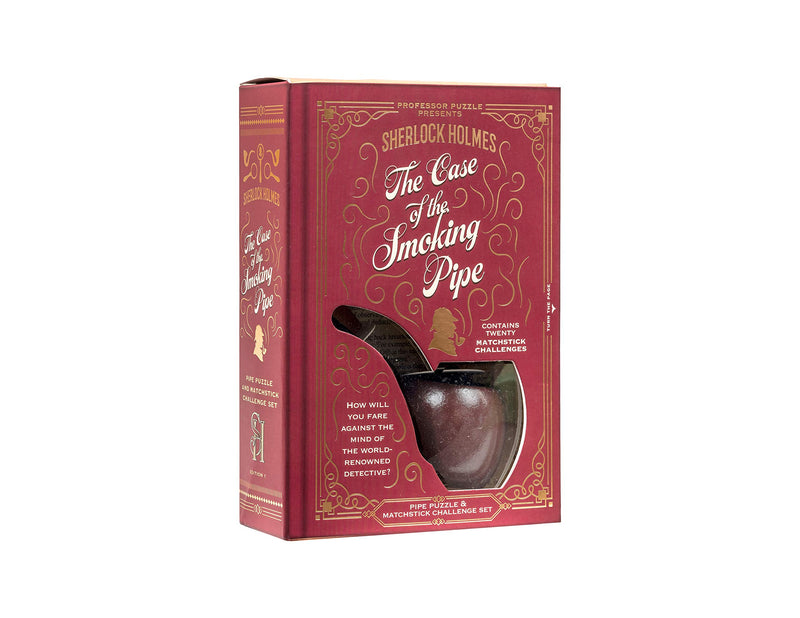 Professor Puzzle USA, Inc.- SH3944 Case of The Smoking Pipe, Color marrón, único (SH0413US