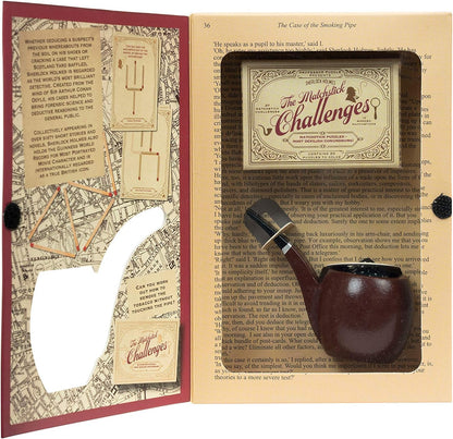 Professor Puzzle USA, Inc.- SH3944 Case of The Smoking Pipe, Color marrón, único (SH0413US