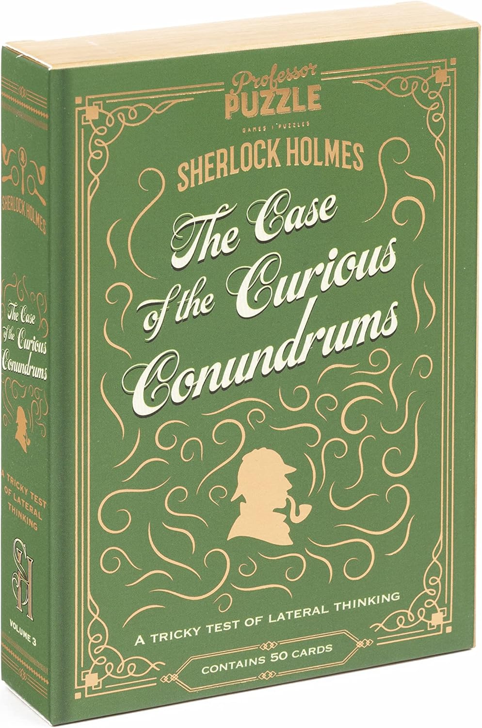 Professor Puzzle | Sherlock Holmes - The Challenge Trilogy | Mystery Brain Teaser | Ages 6+ | 1+ Players