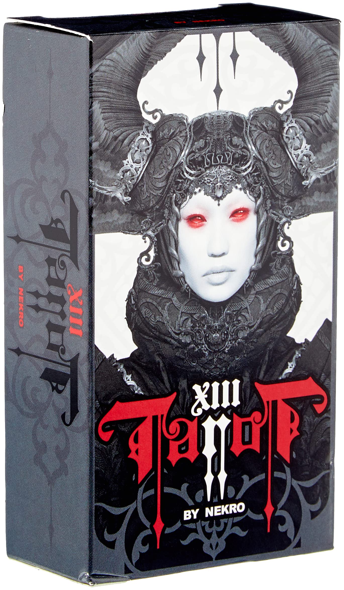 Fournier Nekro Tarot Cards 12cm Black