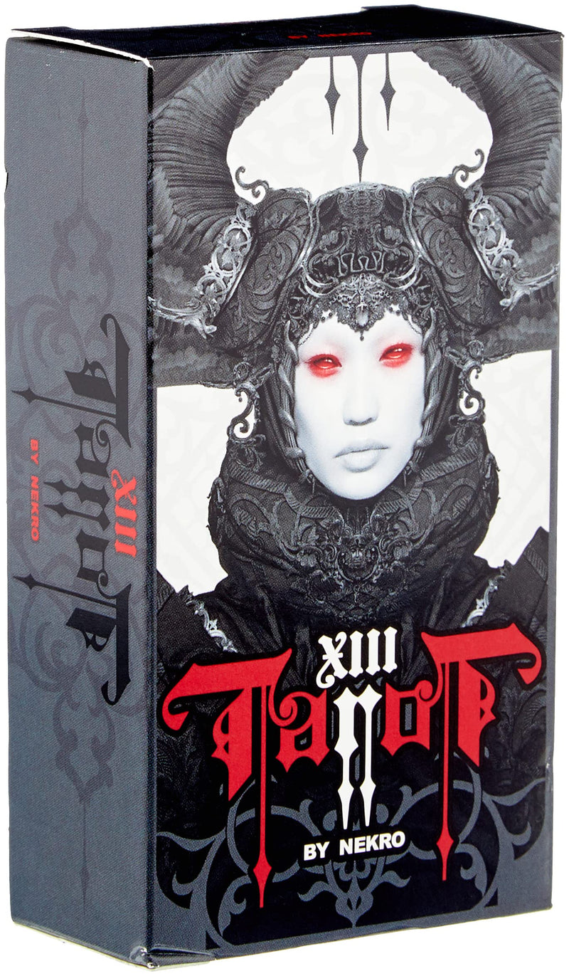 Fournier Nekro Tarot Cards 12cm Black