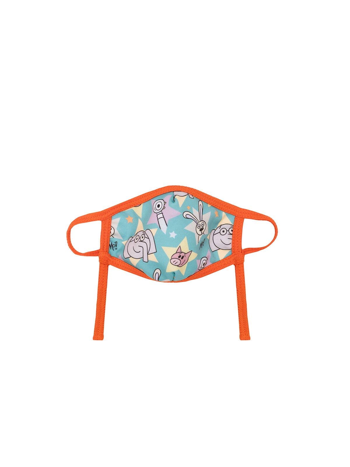 Out of Print Mo Willems Adjustable Kids Face Mask