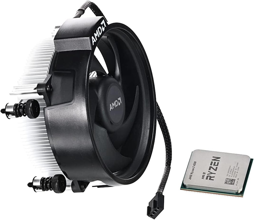 AMD Ryzen 5 4500 Desktop Processor, Black, (6 - Core/12 - Thread, 11 MB Cache, Up to 4.1 GHz Max Boost