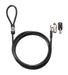 HP Keyed Cable Lock 10 mm - Cable Locks (Round Key, Galvanized Steel