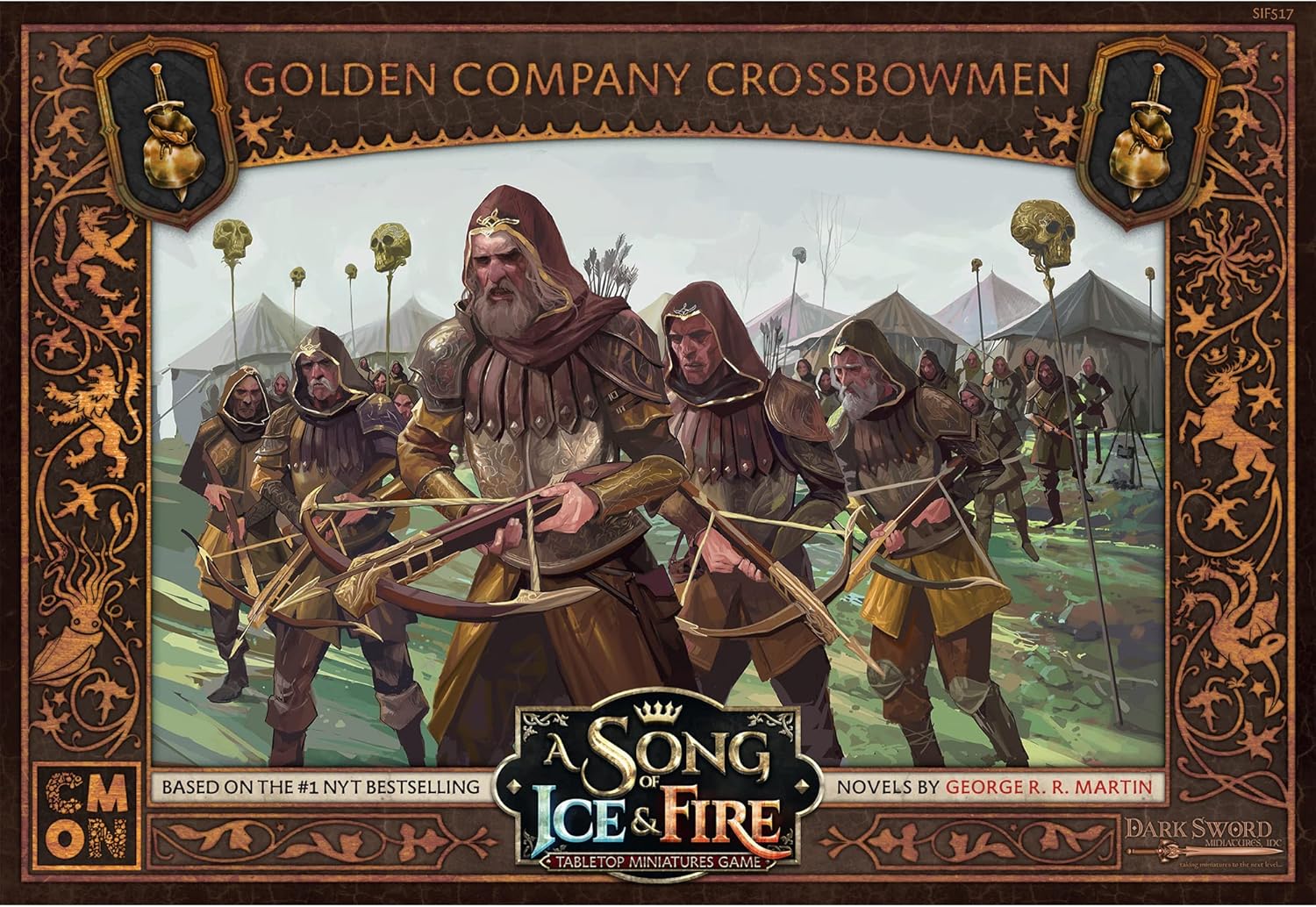 CMON Golden Company Crossbowmen: A Song Of Ice and Fire Exp.