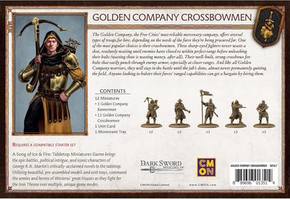 CMON Golden Company Crossbowmen: A Song Of Ice and Fire Exp.