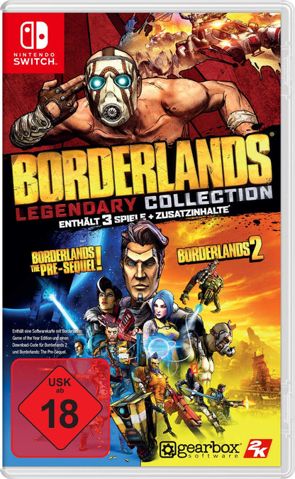 Borderlands Legendary Collection (Code-in-a-box) Nintendo Switch Standard: code in a box