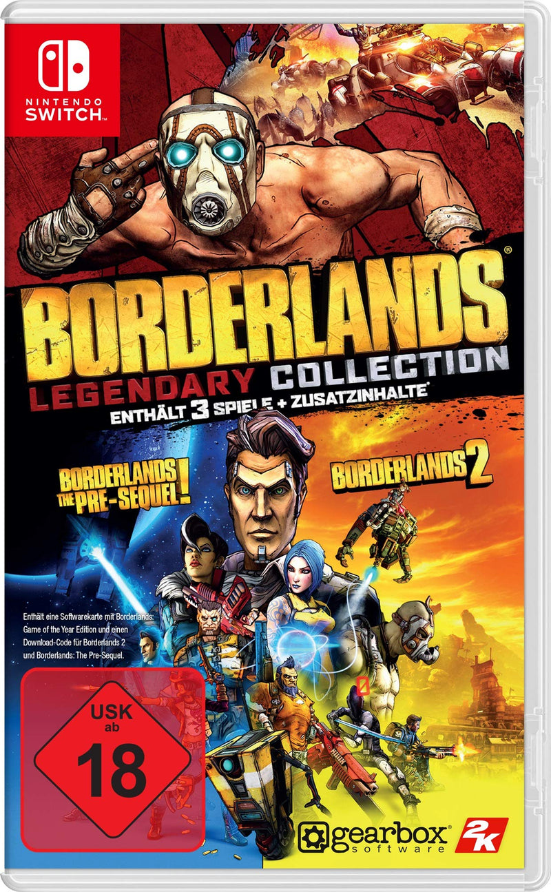 Borderlands Legendary Collection (Code-in-a-box) Nintendo Switch Standard: code in a box