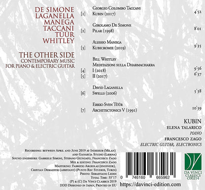 The: Other Side: Contempoary Music For Piano & Electric Guitar