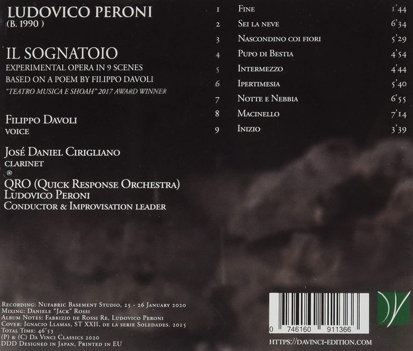 Il Sognatoio: Experimental Opera In 9 Scenes