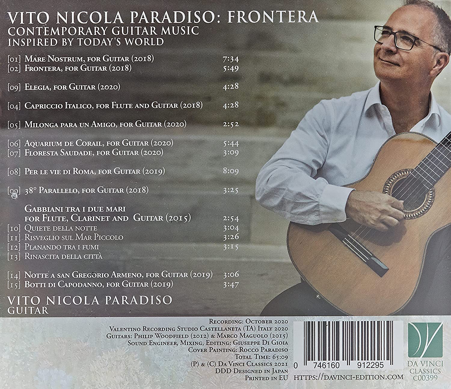 Frontera: Contemporary Guitar Music Inspired By Today's World