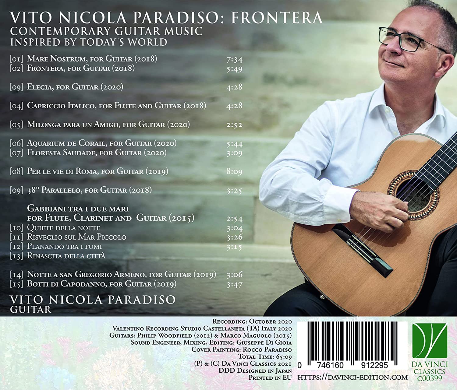 Frontera: Contemporary Guitar Music Inspired By Today's World
