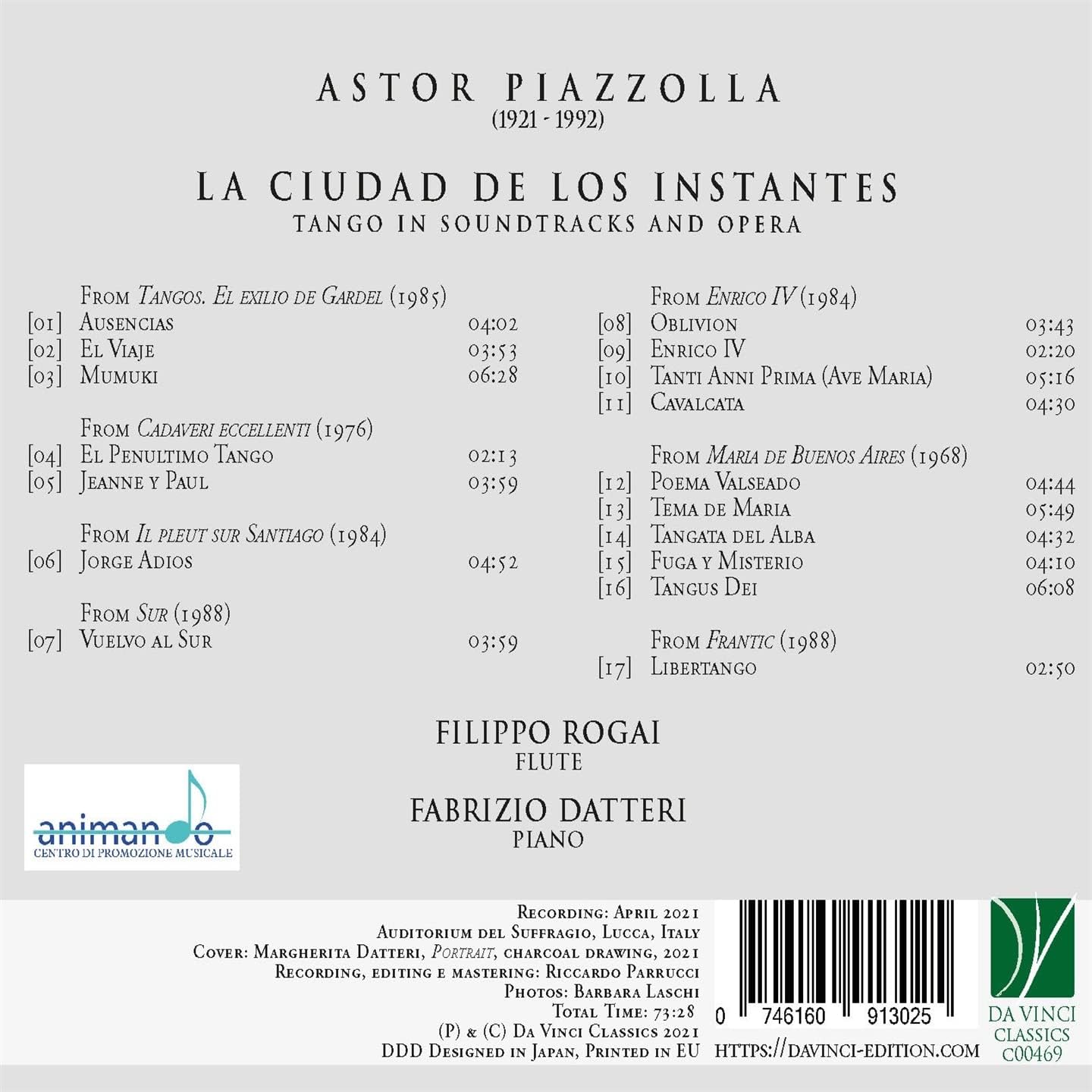 Piazzolla La Ciudad De Los Instantes