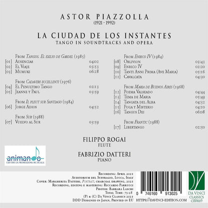 Piazzolla La Ciudad De Los Instantes